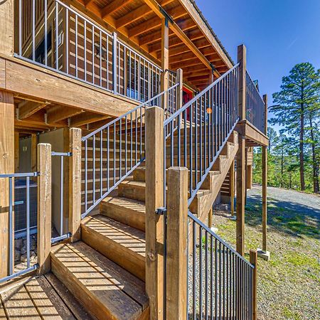 Scenic Ruidoso Escape With Hot Tub And Mountain View! Villa Exterior photo