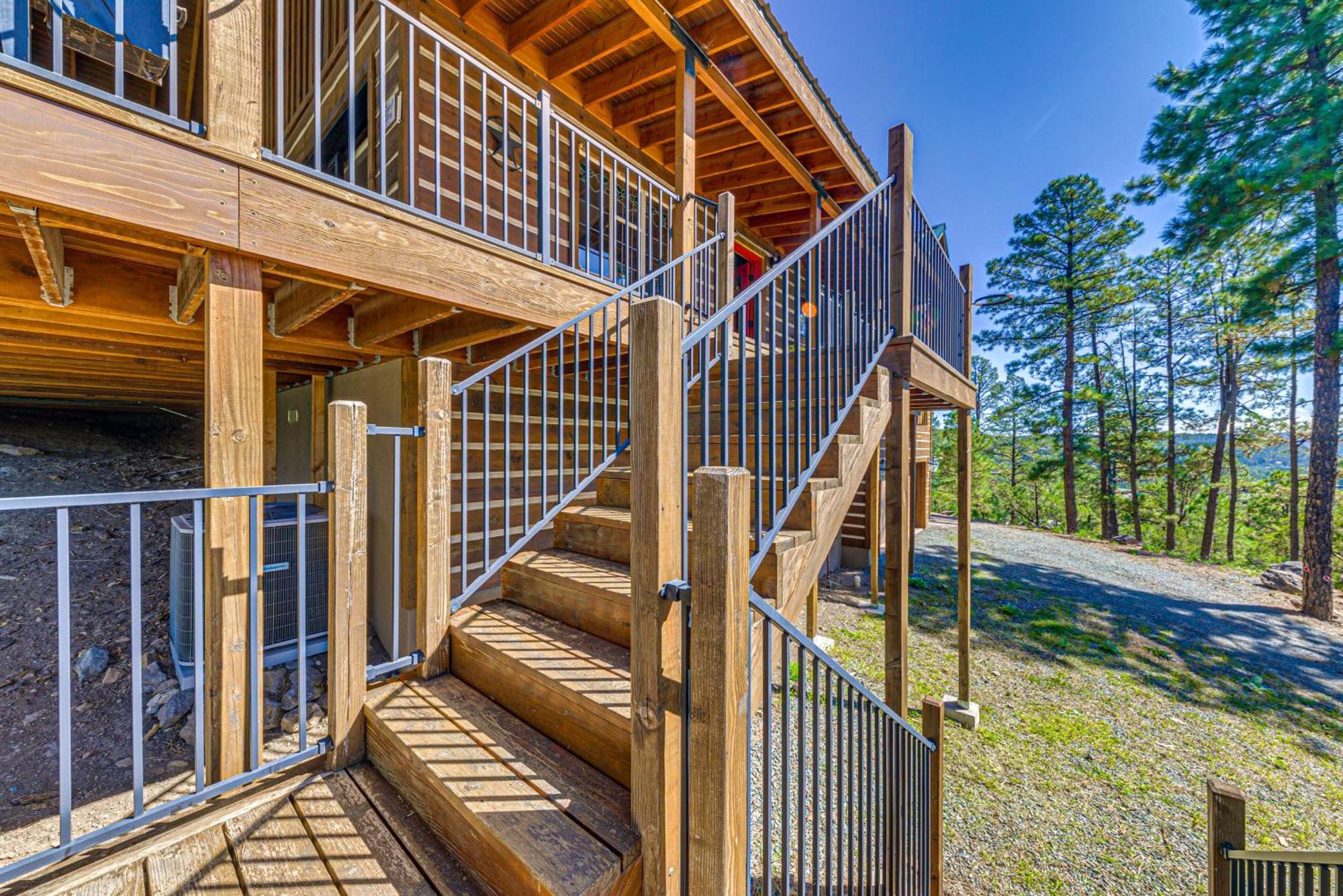 Scenic Ruidoso Escape With Hot Tub And Mountain View! Villa Exterior photo