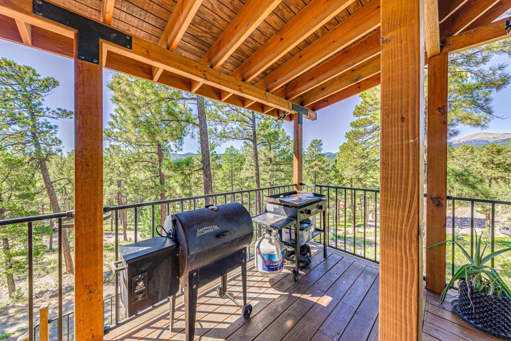 Scenic Ruidoso Escape With Hot Tub And Mountain View! Villa Exterior photo