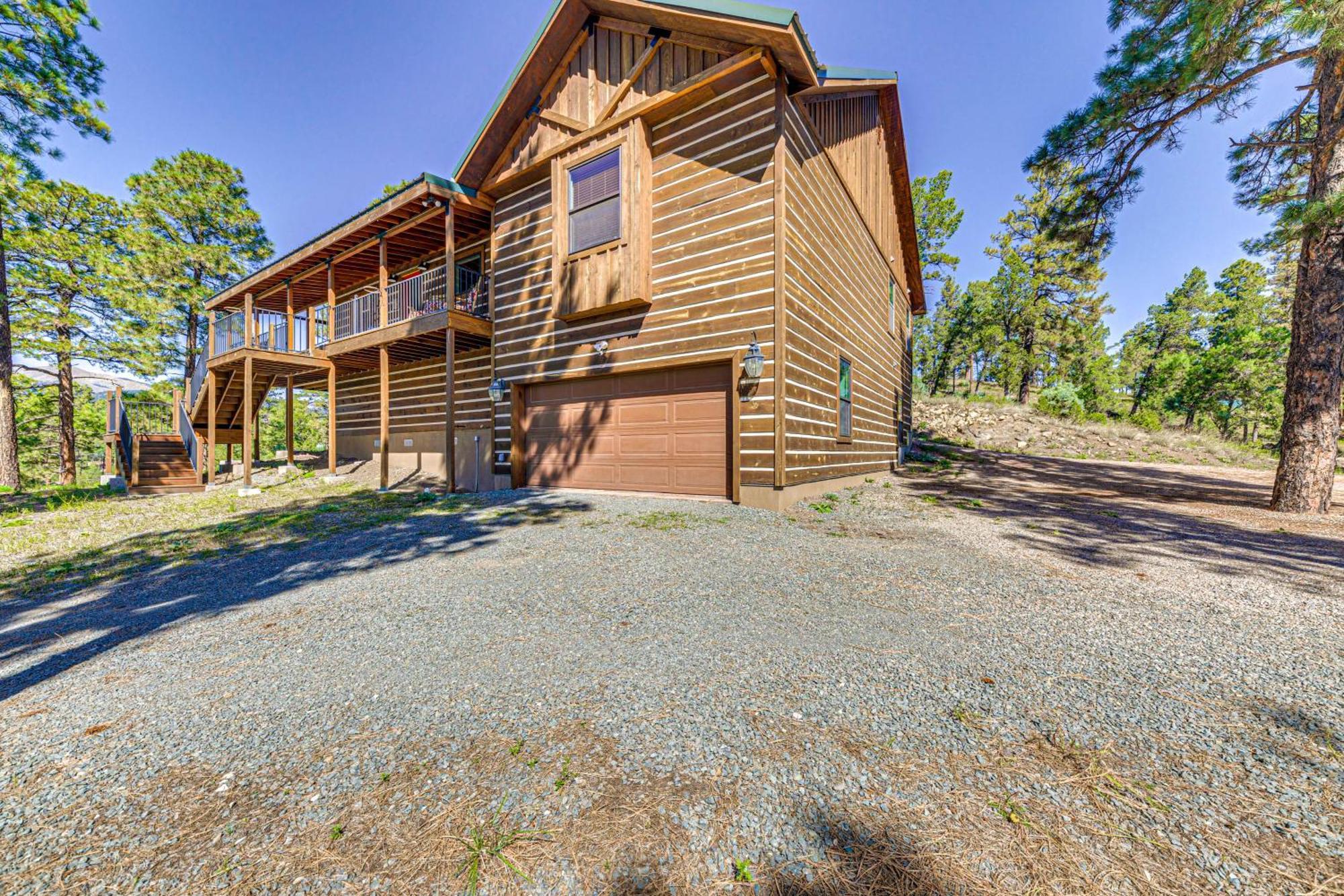 Scenic Ruidoso Escape With Hot Tub And Mountain View! Villa Exterior photo