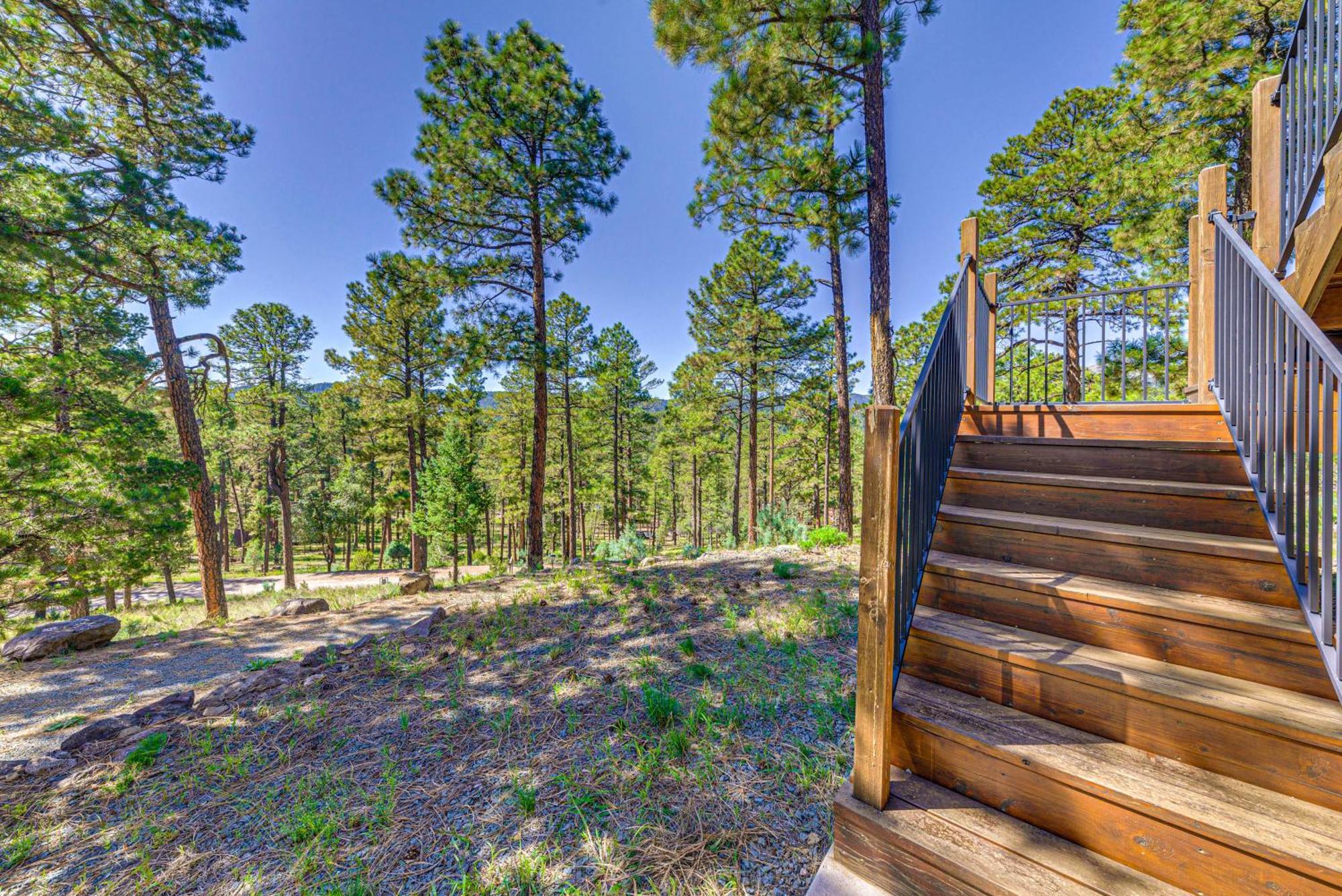 Scenic Ruidoso Escape With Hot Tub And Mountain View! Villa Exterior photo